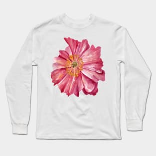 Pink Poppy Long Sleeve T-Shirt